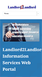 Mobile Screenshot of landlord2landlord.com